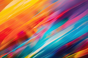 Poster - background with vibrant colors abstract colorful background abstract colorful background with lines generative ai