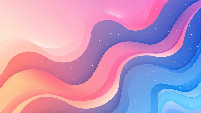 Gradient background with soft transitions, versatile for various subjects.