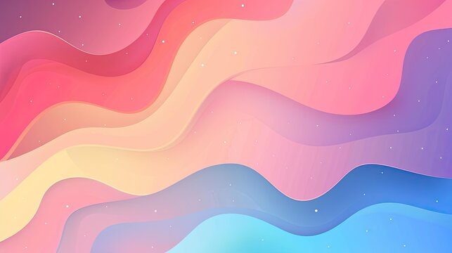 Gradient background with soft transitions, versatile for various subjects.