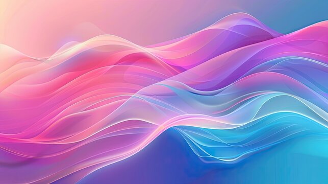 Gradient background with soft transitions, versatile for various subjects.