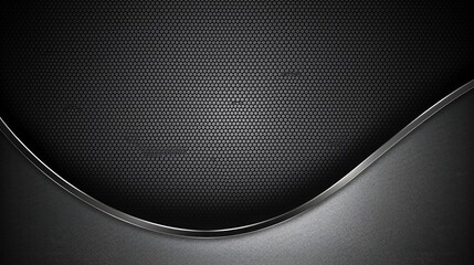 Poster - Professional dark gray background with sleek metallic accents.