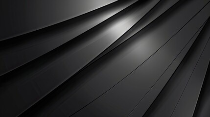 Poster - Professional dark gray background with sleek metallic accents.