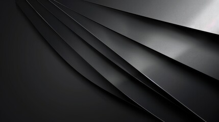 Poster - Professional dark gray background with sleek metallic accents.