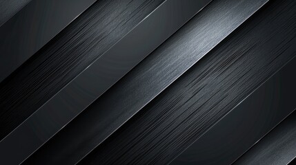 Fototapete - Professional dark gray background with sleek metallic accents.