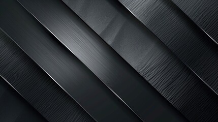 Fototapete - Professional dark gray background with sleek metallic accents.
