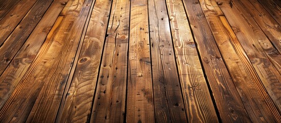 Aufkleber - Wooden planks in the background providing copy space image