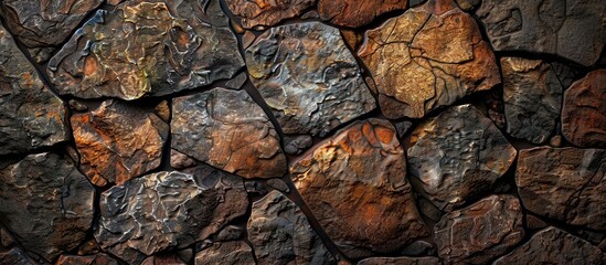 Aufkleber - Texture of stone background in a copy space image