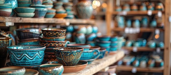 Poster - a shop specializing in pottery items perfect for finding unique ceramics with a variety of colors sh