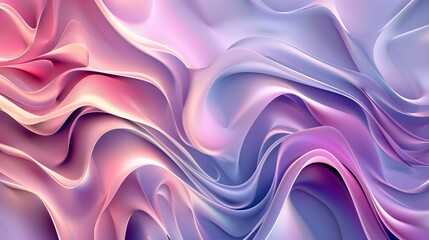 Poster - Modern tech background featuring abstract smooth shapes and gradients, ideal for digital presentations and innovative technology projects
