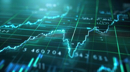 Sticker - The Stock Market Graph