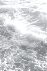 Wall Mural - plain bright water ocean wave background generative ai