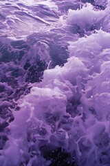 Wall Mural - purple sea foam background generative ai