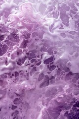 Wall Mural - purple sea foam background generative ai