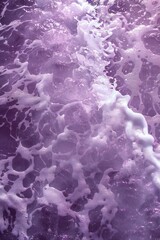 Wall Mural - Purple sea foam background Generative Ai