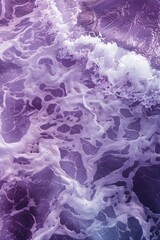 Wall Mural - purple sea foam background generative ai