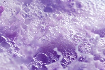 Wall Mural - purple sea foam background generative ai
