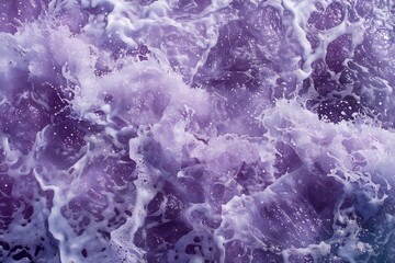 Wall Mural - purple sea foam background generative ai