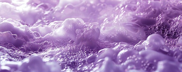 Wall Mural - purple sea foam background generative ai
