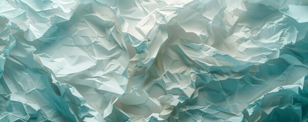 Poster - Shredded Crumpled Paper Texture Background, 4K hyperrealistic photo