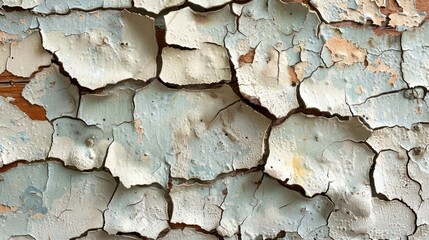 Wall Mural - Cracked Paint Texture