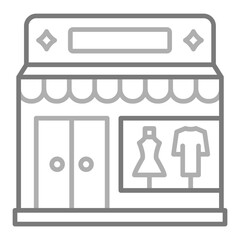 Sticker - Clothing shop Icon