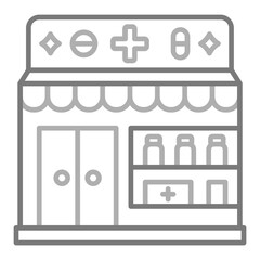 Canvas Print - Pharmacy Icon