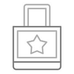 Sticker - Shopping bag Icon