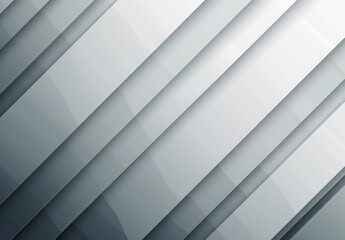 Poster - With gray and white the white is light gray and the silver is silver black sleek with a gradient of the Surface with templates with soft lines and metal texture.