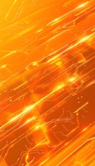 Wall Mural - orange futuristic background