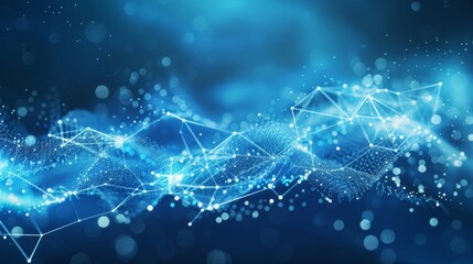 Poster - AIG21 is an abstract blue background with connected particles and a network grid.