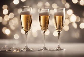 Champagne glass set