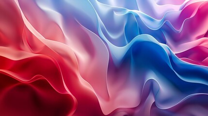 Poster - Stunning 4K Beautiful color gradient background with noise. Abstract pastel holographic blurred grainy gradient banner background