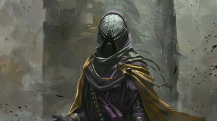 Wall Mural - desert warrior or assassin, Concept Art, character concept art