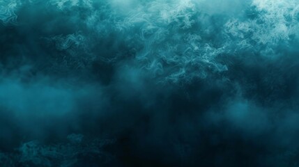 Poster - A dark green blue glowing gradient background noise texture is used for the webpage header banner