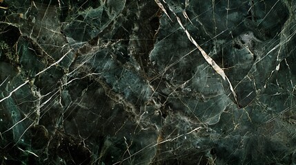 Poster - An emperador marble stone background with thin veins.