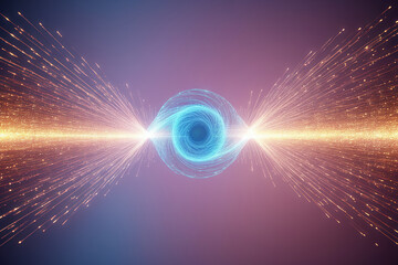 Poster - abstract background with space
