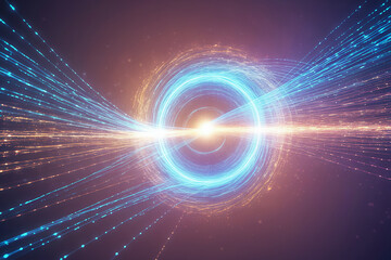 Poster - abstract background with space