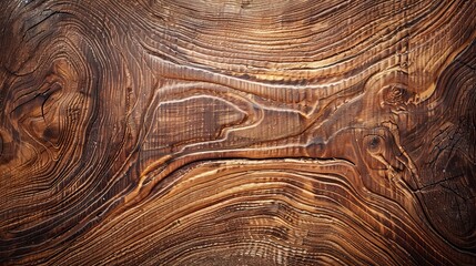 Poster - Vintage wood texture with soft and long veins; simple background