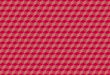 Wall Mural - Abstracts Maroon 3D pattern background vector EPS 
