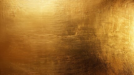 Canvas Print - Textured gold metal background and gradients