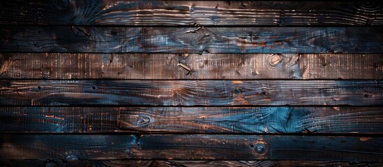 Aufkleber - Top view of a wooden background or texture with empty space for adding images or text. copy space available