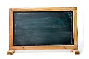 Canvas Print - sidewalk chalkboard isolated on white background clipping path included