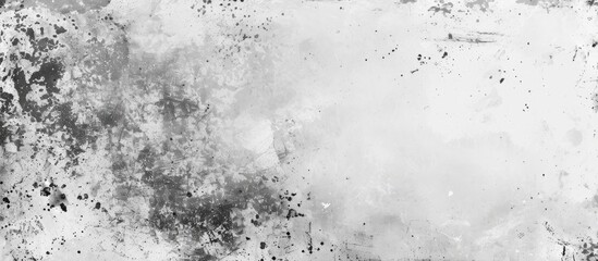 Poster - Black and white grunge backdrop with faded gray elements perfect for copy space image