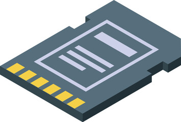 Poster - Secure digital memory card for storing digital information, expanding device memory