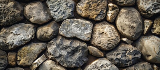 Poster - Image featuring a stone texture with copy space