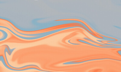 Canvas Print - Beautiful brown and blue gradient background liquid smooth and texture