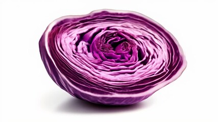 Sticker -  Vibrant purple cabbage fresh and ready to cook