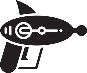 Sticker - Space Gun Icon