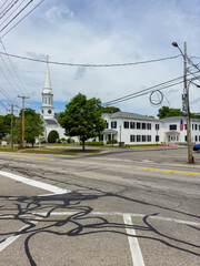 Wall Mural - Town of York Harbor Maine USA