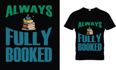 Wall Mural - national book lovers day t shirt design 264.eps